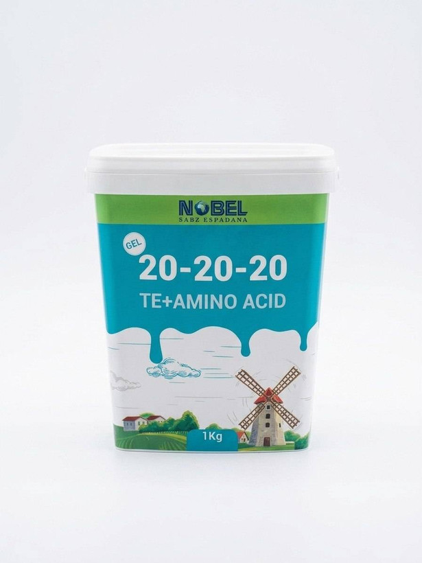 کود NPK 20-20-20 ژله ای نوبل